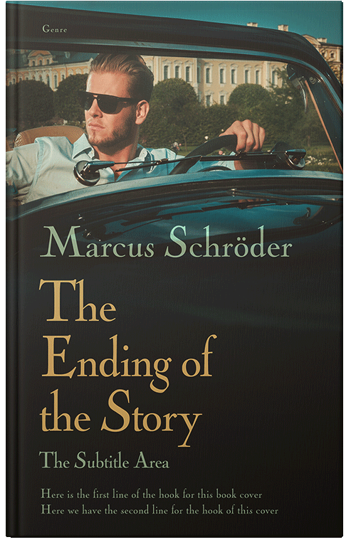 Front view of Premade Royal Romance Book Cover - Heavy Metal