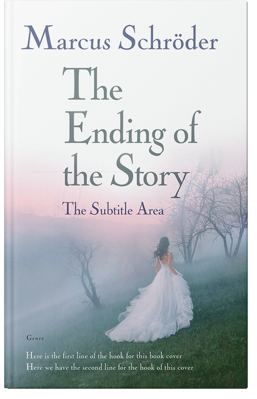 Front view of Premade Royal Romance Book Cover - Ghost