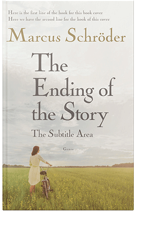 Pre Made Book Cover Barley Corn