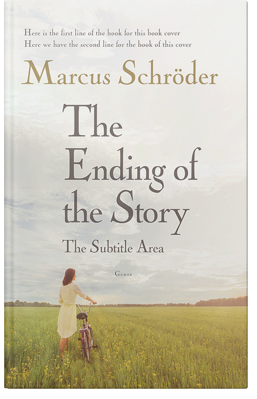 Front view of Premade Literary Fiction Book Cover - Barley Corn