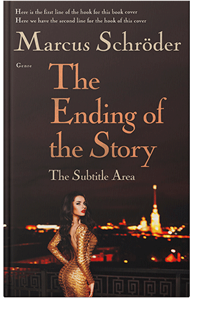 Pre Made Book Cover Cocoa Brown