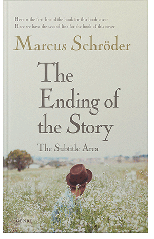 Premade Book Cover Moon Mist