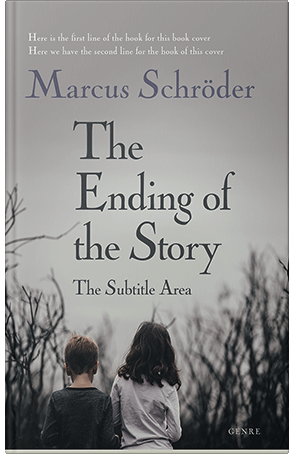 Premade Book Cover Cloudy