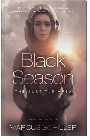 Premade Book Cover Quicksand