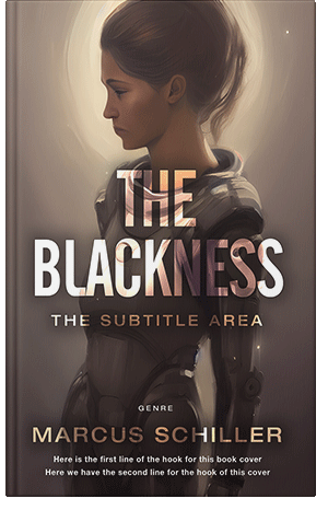 Premade Book Cover Woody Brown