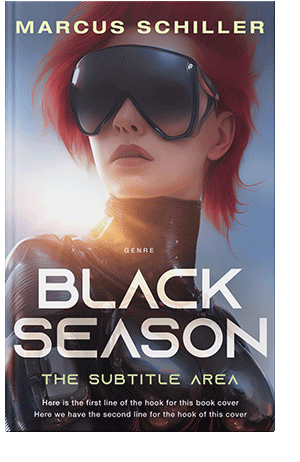 Pre Made Book Cover Woody Brown