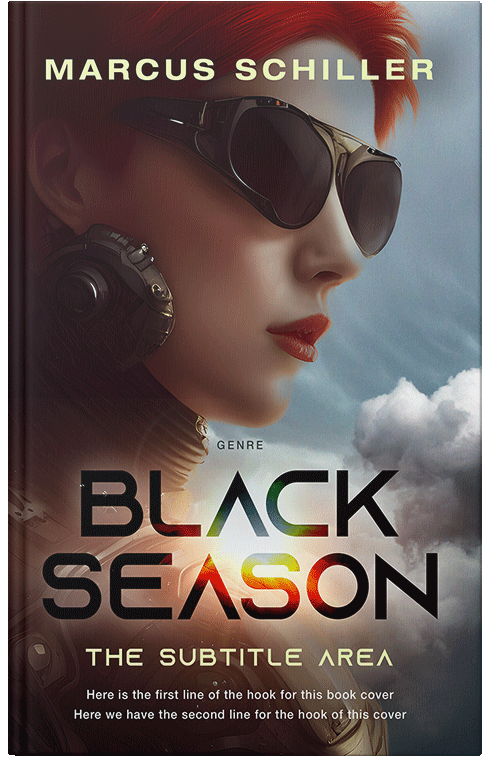 Front view of Premade Science Fiction Book Cover - Eclipse