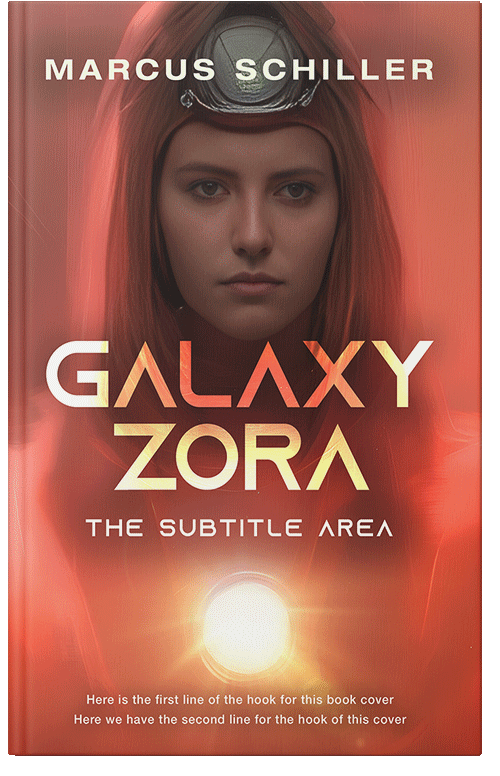 Front view of Premade Science Fiction Book Cover - Crail