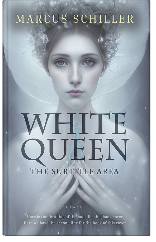 Front view of Premade Fantasy Book Cover - Heather