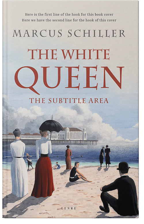 Front view of Premade Historical Book Cover - Alto