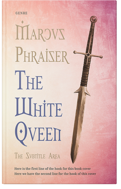 Front view of Premade Historical Book Cover - Givry