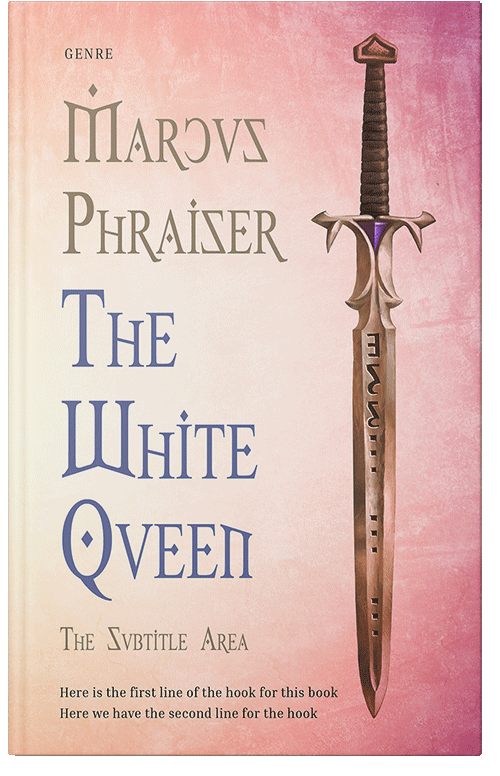 Front view of Premade Fantasy Book Cover - Givry