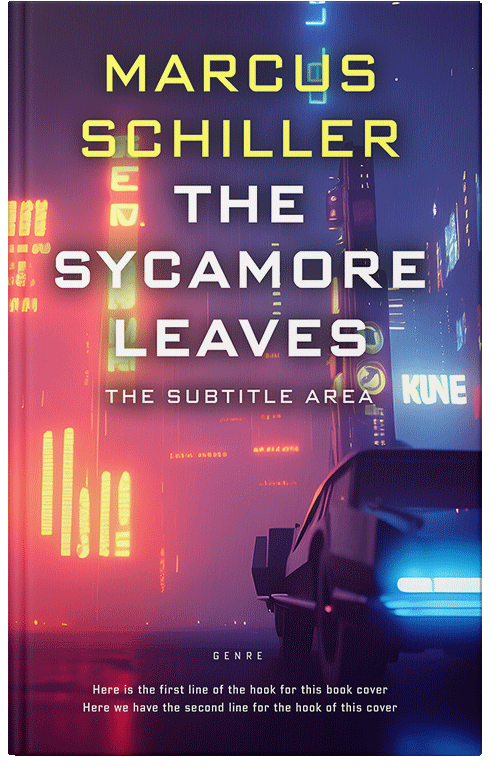 Front view of Premade Mystery & Thriller & Suspense Book Cover - Tonys Pink