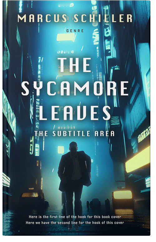 Front view of Premade Science Fiction Book Cover - Elephant