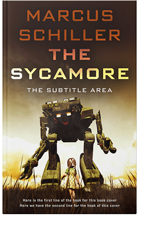 Pre Made Book Cover Brandy