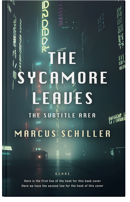 Front view of Premade Science Fiction Book Cover - Gable Green