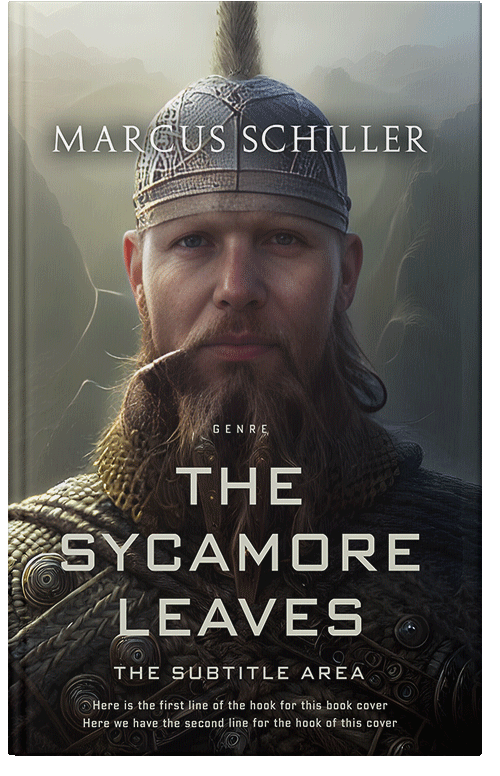 Front view of Premade Historical Book Cover - Dune