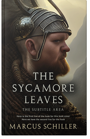 Premade Book Cover Bison Hide