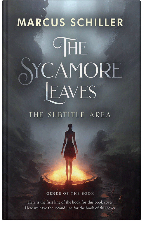 Front view of Ship Gray #25782 - Premade Fantasy Book Cover