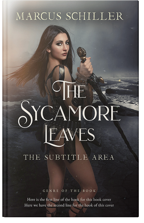 Front view of Premade Fantasy Book Cover - Mine Shaft