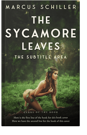 Pre Made Book Cover Green Kelp