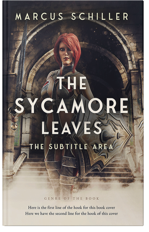 Front view of Premade Fantasy Book Cover - Wafer