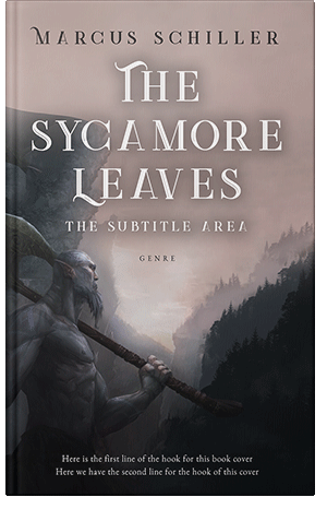 Premade Book Cover Martini