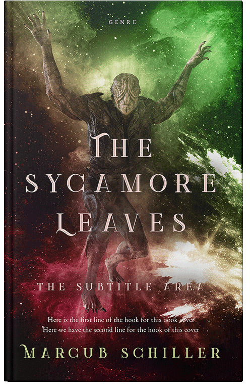 Front view of Premade Fantasy Book Cover - Mikado