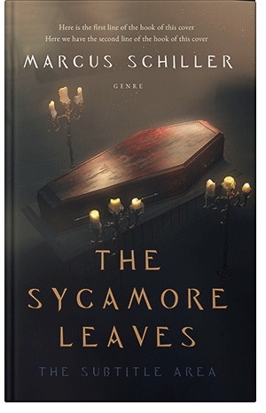 Premade Book Cover Shark