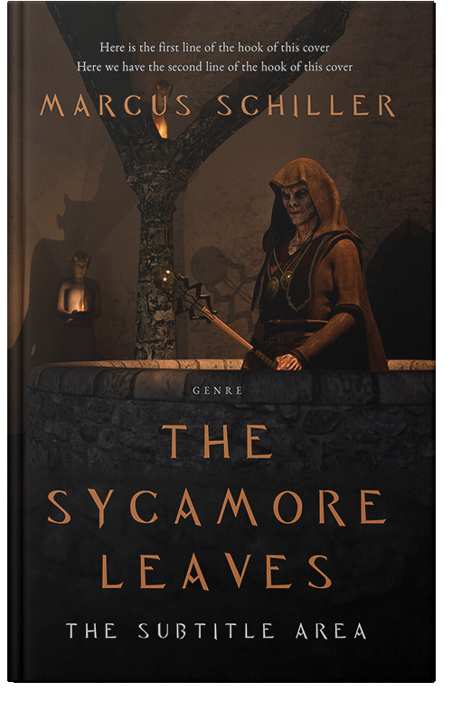 Front view of Premade Fantasy Book Cover - Night Rider