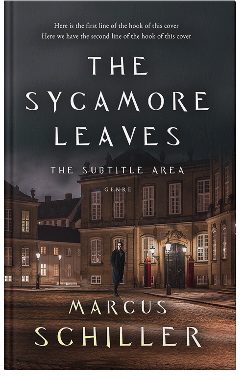 Front view of Premade Mystery & Thriller & Suspense Book Cover - Cocoa Brown