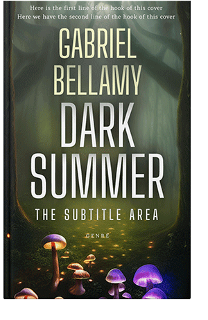 Pre Made Book Cover Rangitoto