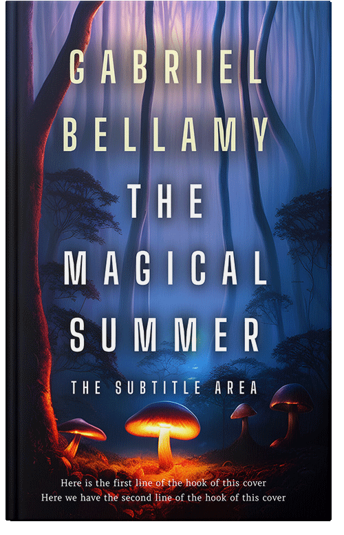 Front view of Premade Fantasy Book Cover - Mirage