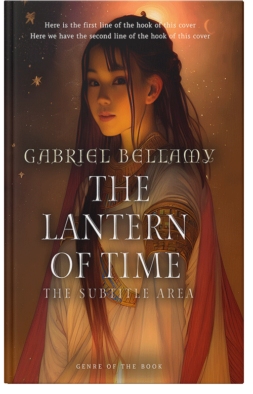 Front view of Premade Fantasy Book Cover - Paco