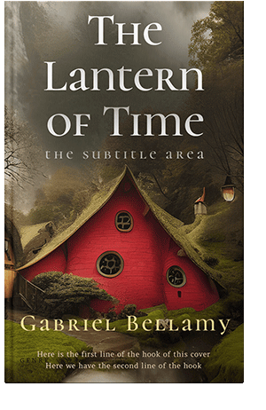 Pre Made Book Cover Metallic Bronze