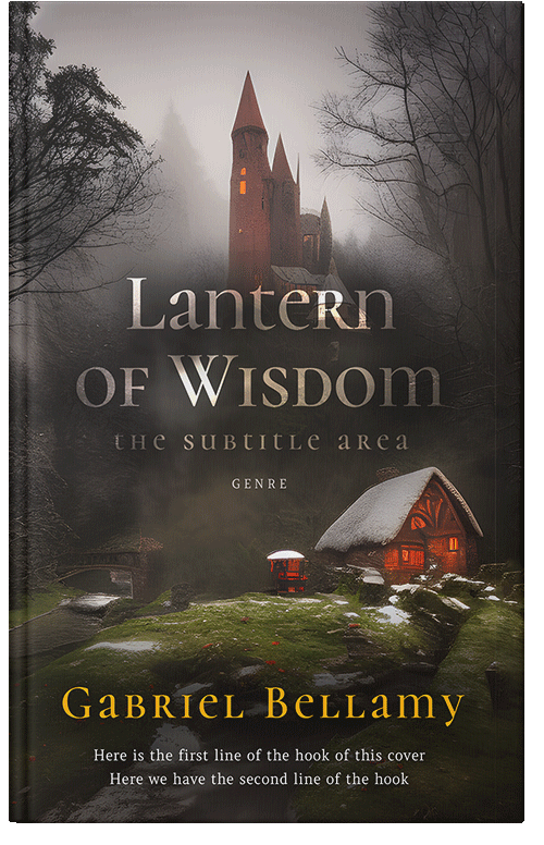 Front view of Premade Fantasy Book Cover - Birch