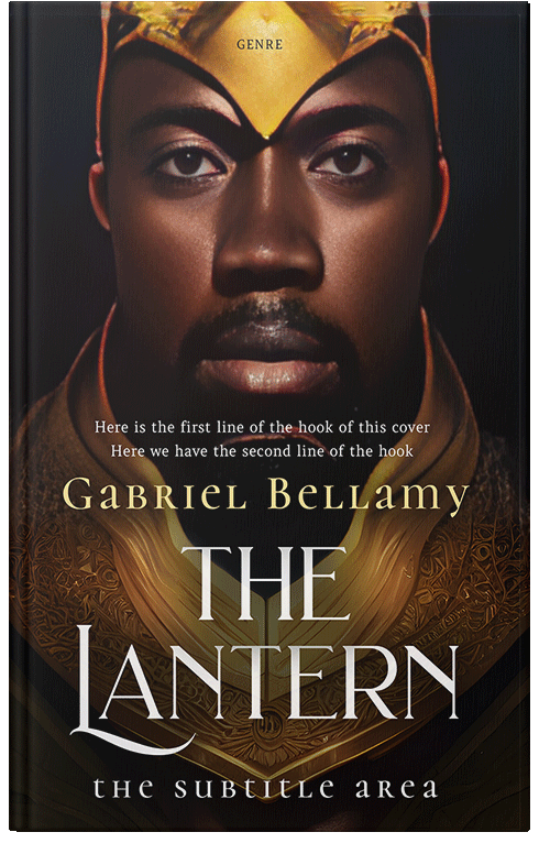 Front view of Premade Fantasy Book Cover - Coffee Bean