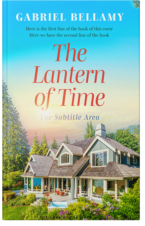 Front view of Premade Literary Fiction Book Cover - Java