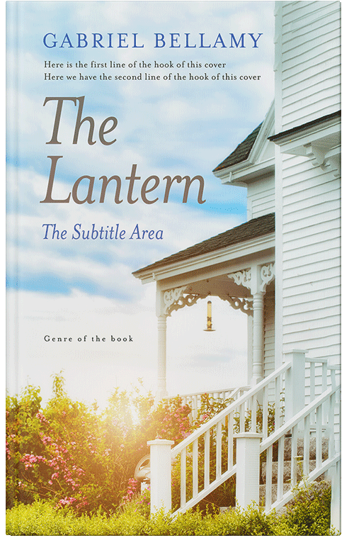 Front view of Premade Literary Fiction Book Cover - Geyser