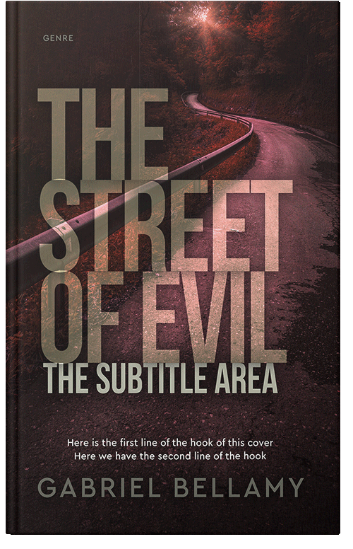 Front view of Premade Mystery & Thriller & Suspense Book Cover - Gondola