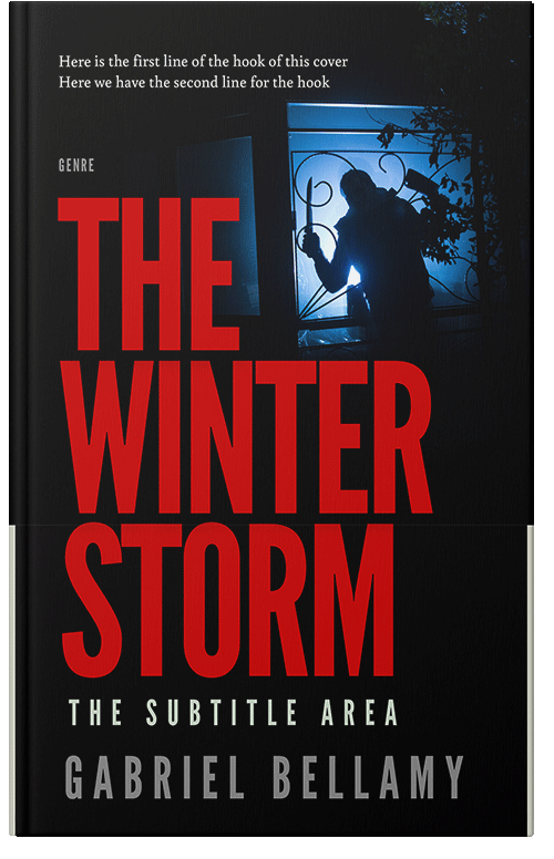 Front view of Premade Horror Book Cover - Bunker