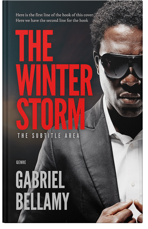 Front view of Premade Mystery & Thriller & Suspense Book Cover - Sunglo