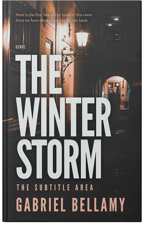 Front view of Premade Mystery & Thriller & Suspense Book Cover - Westar