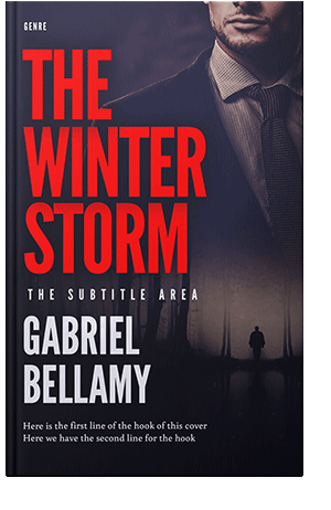 Pre Made Book Cover Flamingo