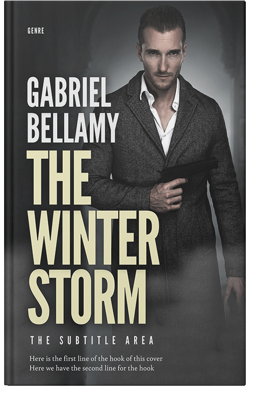 Front view of Premade Mystery & Thriller & Suspense Book Cover - Cape Cod