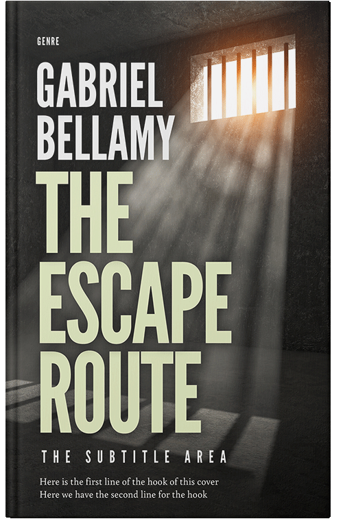 Front view of Premade Mystery & Thriller & Suspense Book Cover - Dune