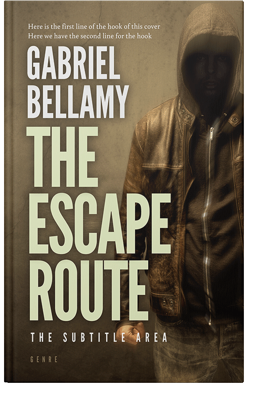 Front view of Premade Mystery & Thriller & Suspense Book Cover - Iroko