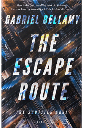 Pre Made Book Cover Shark