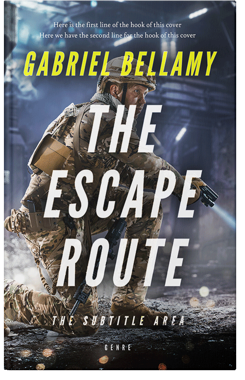 Front view of Premade Mystery & Thriller & Suspense Book Cover - Tuna