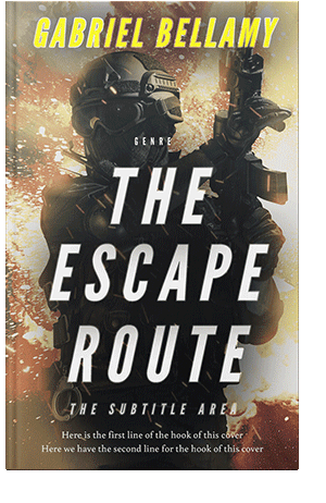 Pre Made Book Cover Zombie